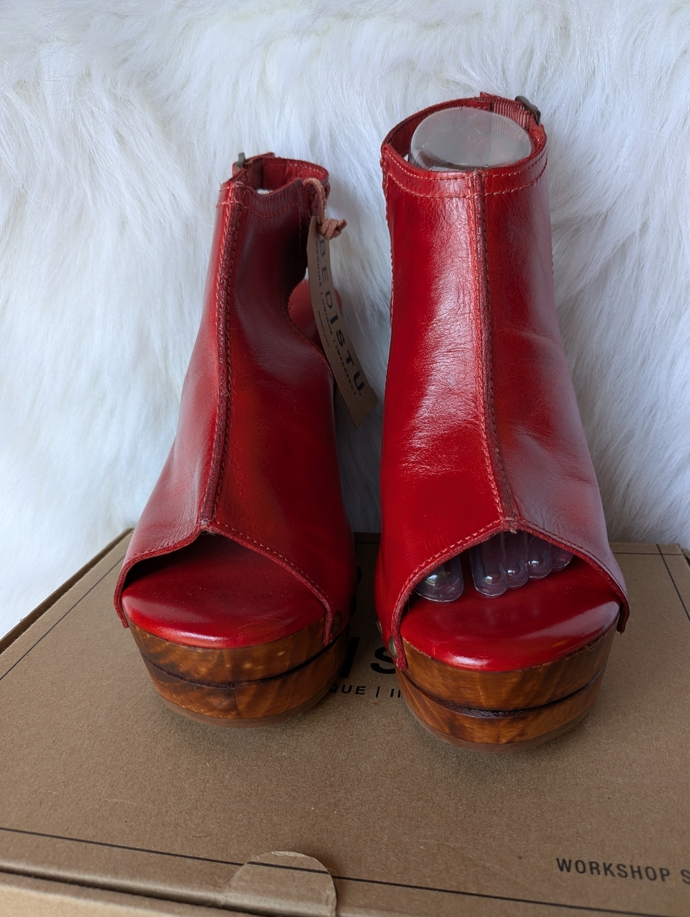 Bed Stu NWT/Box Imelda Platform Sandals 7 - Picture 2 of 16